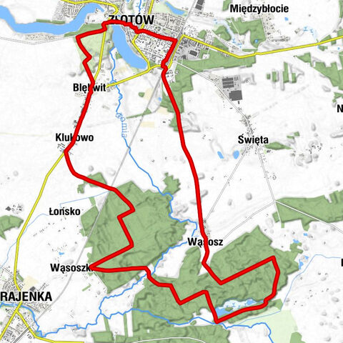 Złotów - Wąsosz - Kościół pw. Świętego Stanisława Kostki