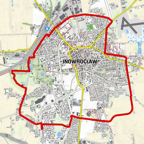 Inowrocław - Rąbin - Osiedle Toruńskie