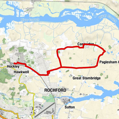 Hockley - Hawkwell Baptist Church - Canewdon Congregational Church - Saint Nicholas, Canewdon