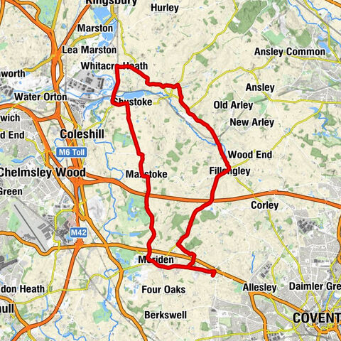 Fillongley CP - St.Michael & All Angels - Meriden Methodist Church - Meriden