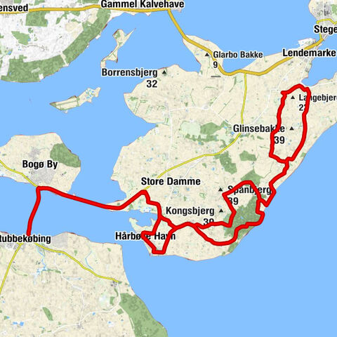 Stubbekøbing - Borgsted - Fanefjord Kirke - FÆRGEN IDA