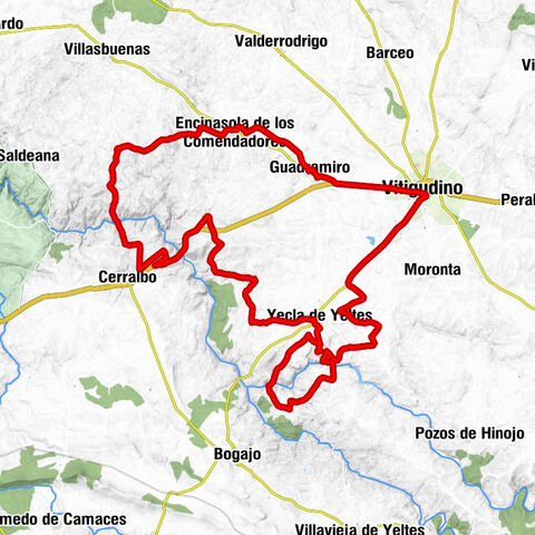 Vitigudino - Guadramiro - Encinasola de los Comendadores - Ermita de la Virgen del Castillo