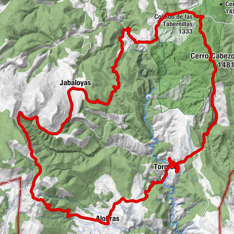 Tormón - Alobras - Jabaloyas - Collado de las Tabernillas