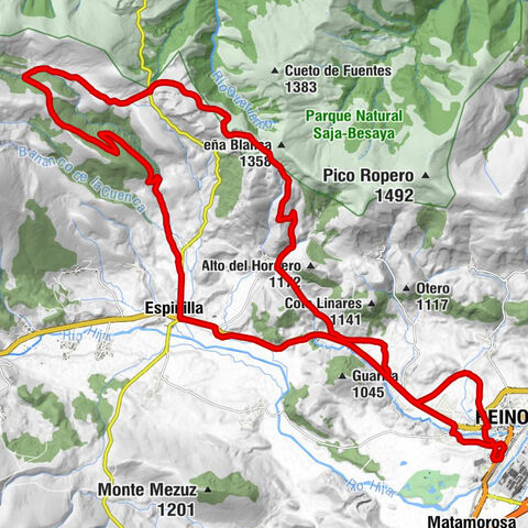 Reinosa - Puerto de Palombera - Iglesia de San Andrés - Iglesia del Salvador