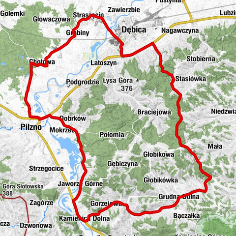 Zaczernie - Kościół Matki Bożej Bolesnej w Chotowej - Kościół pw. Miłosierdzia Bożego w Grudnej Górnej - Grabiny