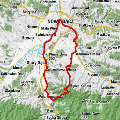 Osiedle Poręba Mała - Majdan - Nad Garbem - Gorzków