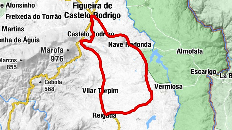Figueira de Castelo Rodrigo - Castelo Rodrigo - Vilar Torpim - Reigada