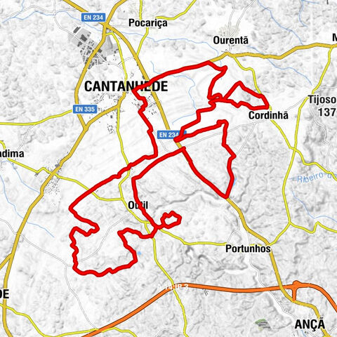 Cantanhede - Cordinhã - Póvoa da Lomba - Outil