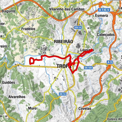 Lousado - Trofa - Ribeirão - Capela de Bairros
