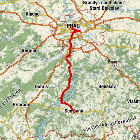 Sedlčany - Nanebevzetí Panny Marie - svatý Kilián - Praha