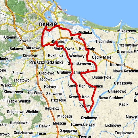 Kościół pw. Świętej Trójcy - Kościół pw. Świętych Aniołów Stróżów - Kościół pw. Matki Boskiej Różańcowej - Kościół Znalezienia Krzyża Świętego