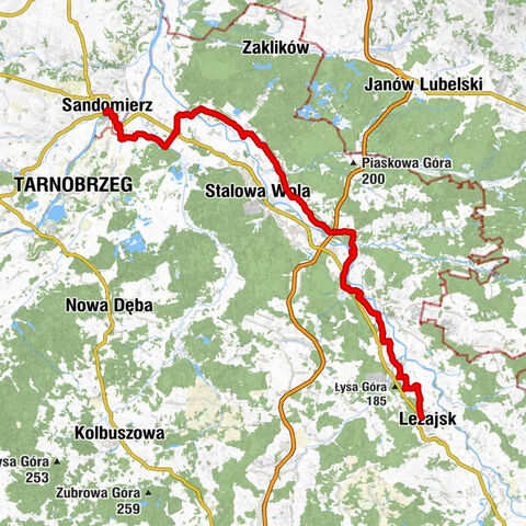 Wzgórze Miejskie - Wzgórze Katedralne - Kaplica pw. Zesłania Ducha Świętego i Świętej Klary - Leżajsk