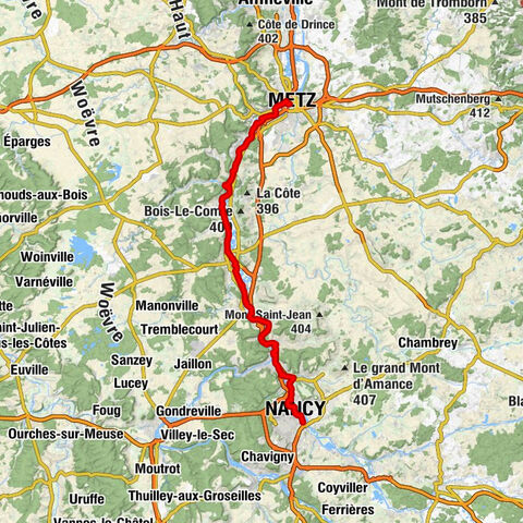 Metz - Pont-à-Mousson - Église Saint-André - Nancy