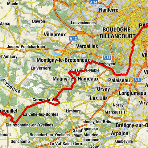 Châtelet - Église Saint-Pierre - Église Saint-Jean-Baptiste - Rambouillet