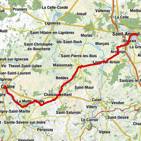 Saint-Amand-Montrond - Église Saint-Georges - Église Saint-Genès - Église Saint-Germain