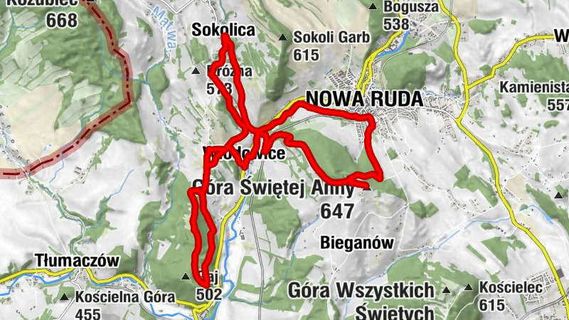 Nowa Ruda - Gaik - Anaberg Pokoje i Restauracja - Góra Świętej Anny