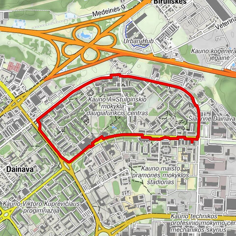 Dainavos seniūnija - Kauno Naujoji apaštalų bažnyčia - Kauno Gerojo Ganytojo bažnyčia