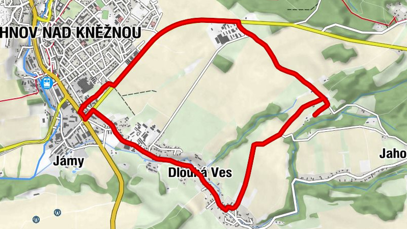 Rychnov nad Kněžnou - Končiny - Dlouhá Ves