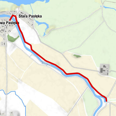 Nowa Pasłęka - Stara Pasłęka
