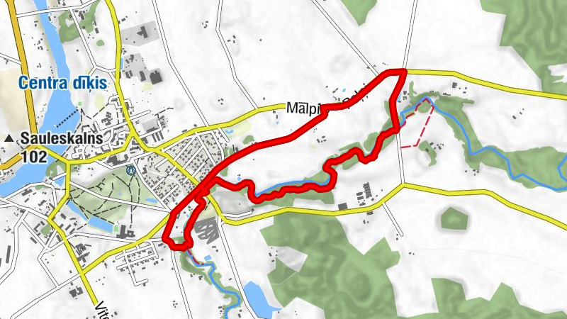 Mālpils - Līvānkalns