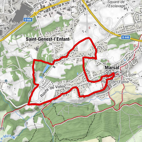 De Marsat à Saint-Genès