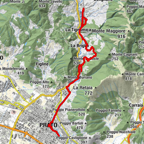 Von Vaiano nach Prato #LL2ROM_E067