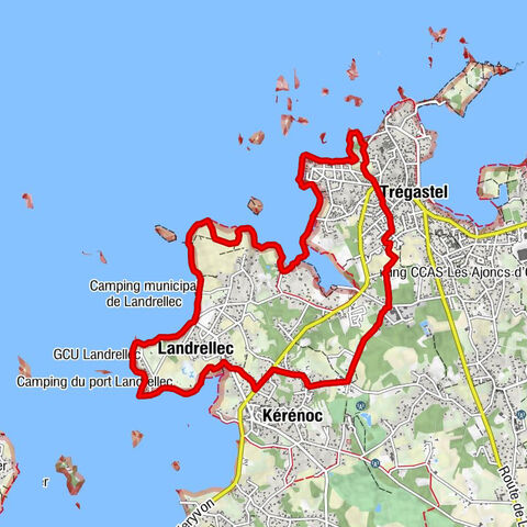 Küstenwanderung bei Trégastel