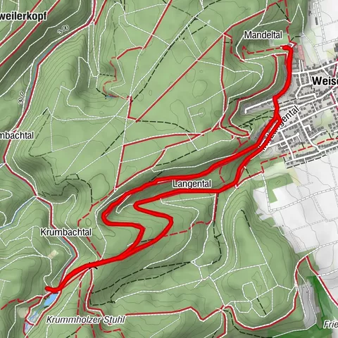 Forest Hike: Weisenheim am Berg - Bench Tour