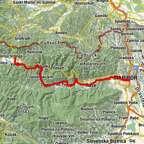 Drava Cycling Route2: Radlje ob Dravi- Maribor