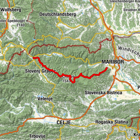 Über Pohorje-Gebirge nach Koroška