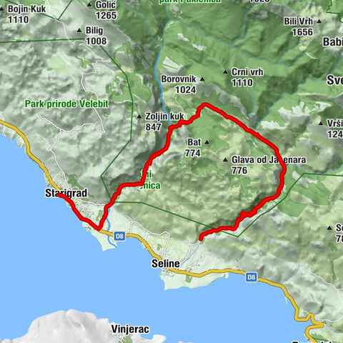 Seline, Horvát... Starigrad