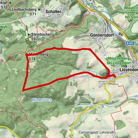 Lissendorf Wanderweg LB 7