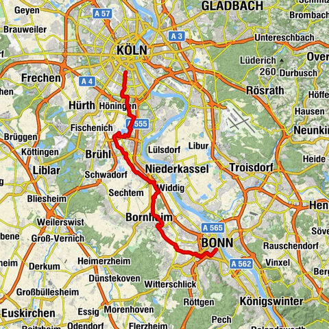 RegioGrün Erlebnisradroute E5 - Süd