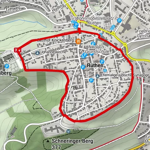Stadtmauerrundgang Rüthen