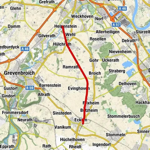 Strategischer Bahndamm