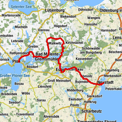 Radfahren auf dem Mönchsweg - Etappe 8 (53 km)