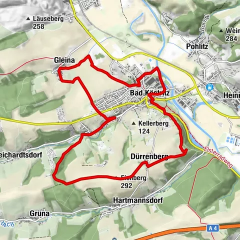 Streuobstrunde Bad Köstritz - Elstersteigen