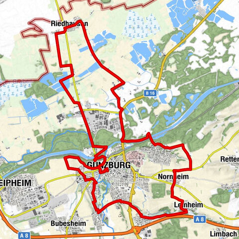 GlücksRAD. In Günzburg - große Radrundtour