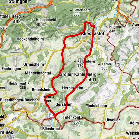 Bliesgau-Radweg