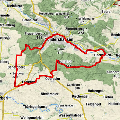 Rund um Sondershausen