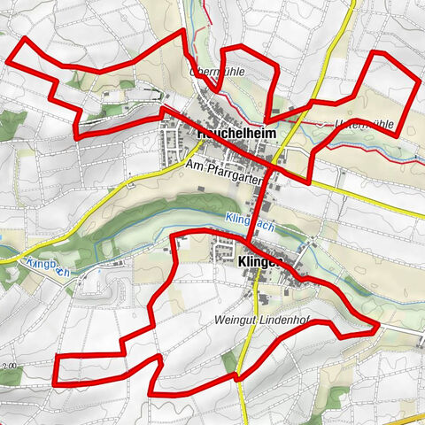 Heuchelheim-Klingen Weinrundwanderweg