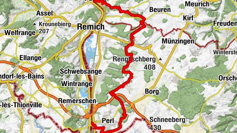 Moselsteig Trail Stage 01: Perl – Palzem