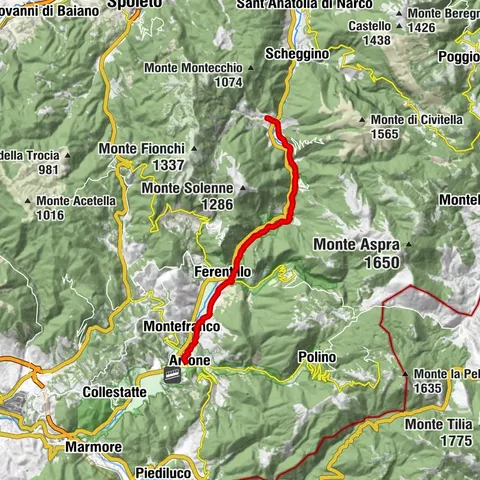 Camino di San Francesco | Etappe 14 Ceselli-Arrone