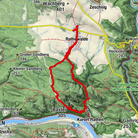 Kleine wanderung