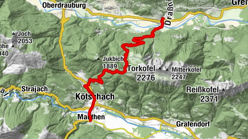 Stage 21: Alpina Antica Trail | ET21: Dellach in Drautal/ Gailbergsattel - Mauthen