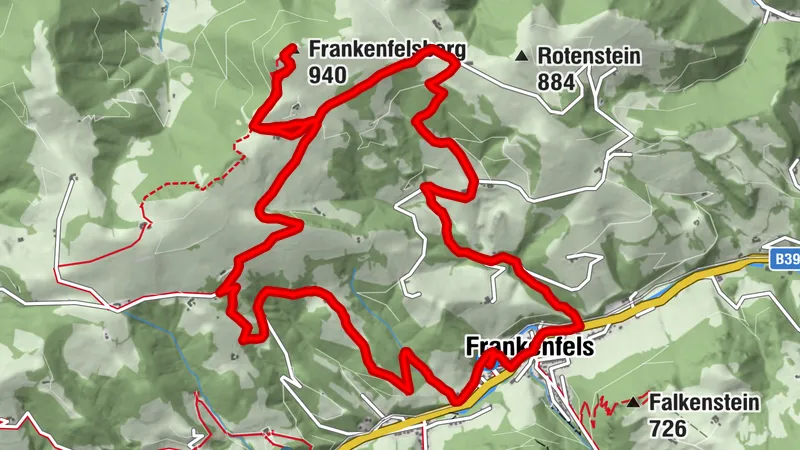 Frankenfelsberg 941m, Niederösterreich