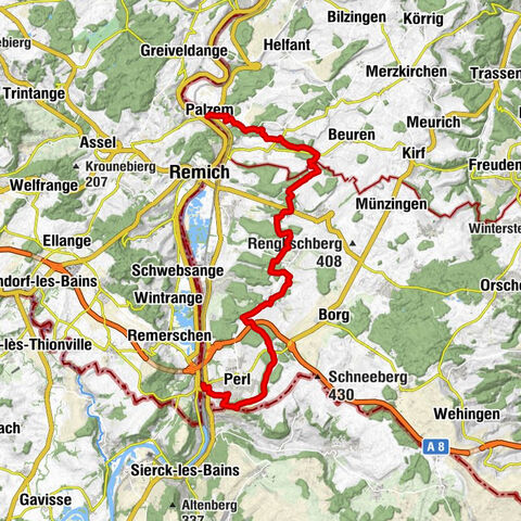 Moselsteig etappe 01: Perl – Palzem