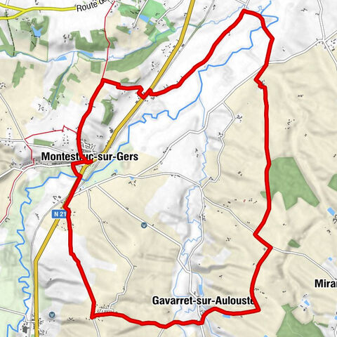 Montestruc-sur-Gers - à travers champs