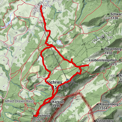 3 Gipfel Tour von Grainbach