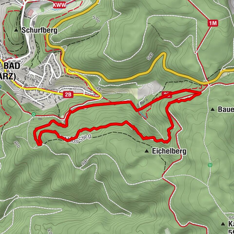 Kleine Runde um den Berg